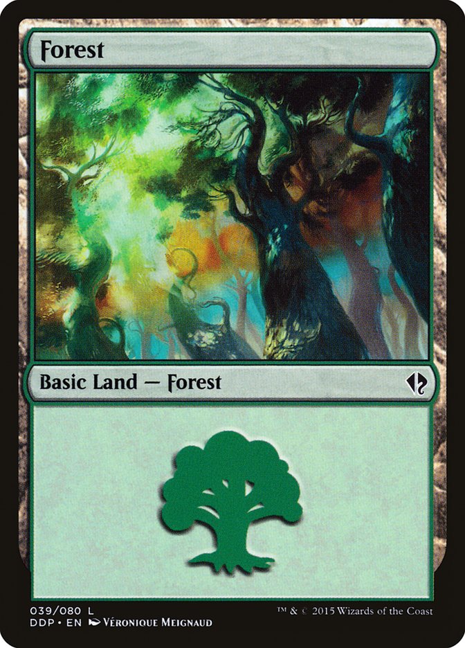 Forest (39) [Duel Decks: Zendikar vs. Eldrazi] | Pandora's Boox