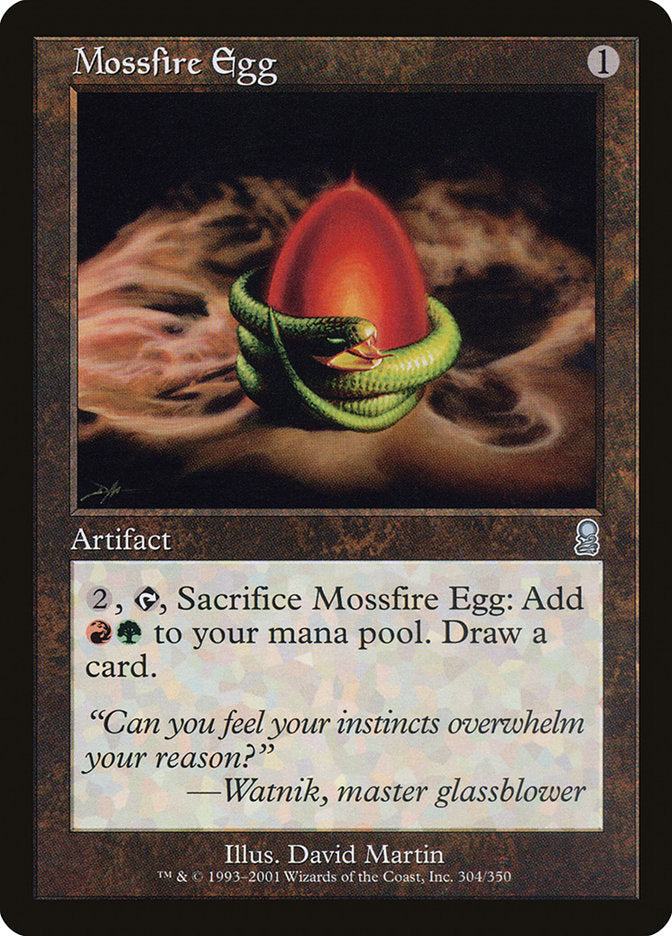Mossfire Egg [Odyssey] | Pandora's Boox