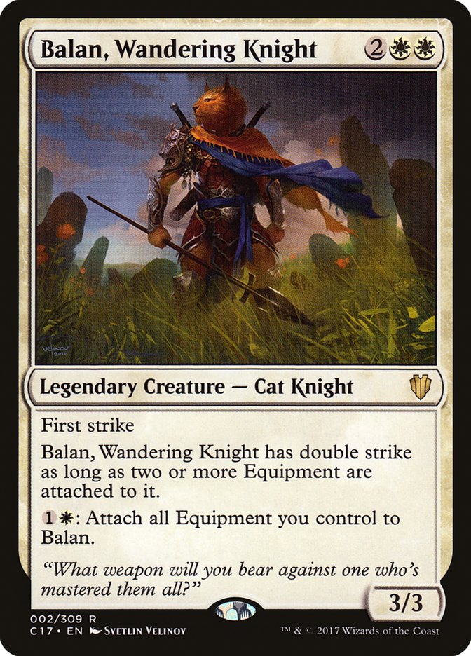 Balan, Wandering Knight [Commander 2017] | Pandora's Boox