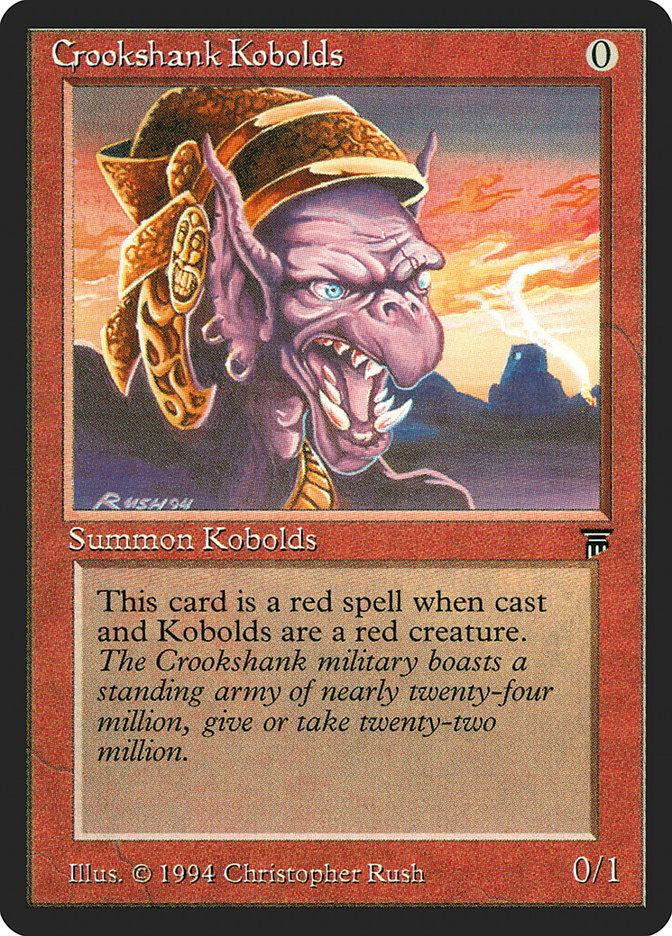 Crookshank Kobolds [Legends] | Pandora's Boox