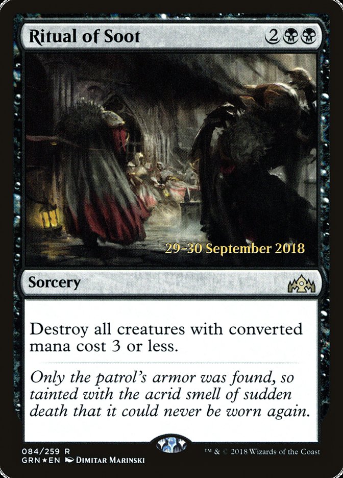 Ritual of Soot [Guilds of Ravnica Prerelease Promos] | Pandora's Boox