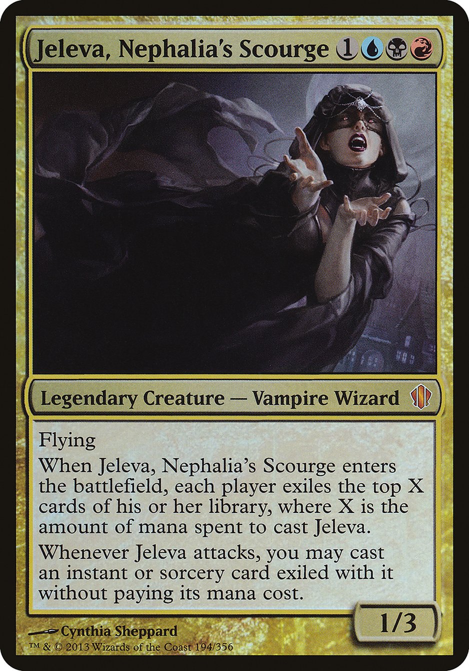 Jeleva, Nephalia's Scourge (Oversized) [Commander 2013 Oversized] | Pandora's Boox