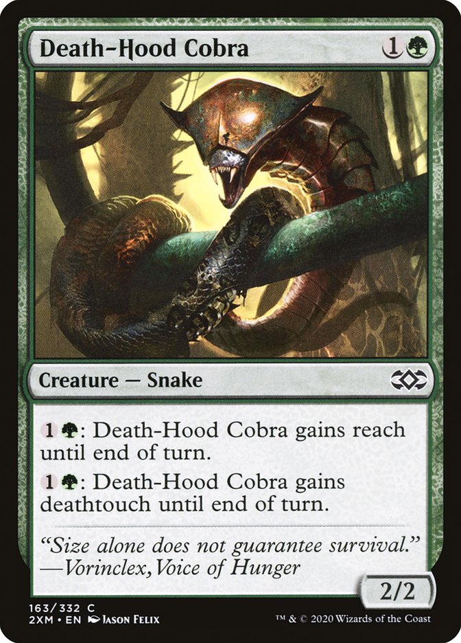 Death-Hood Cobra [Double Masters] | Pandora's Boox