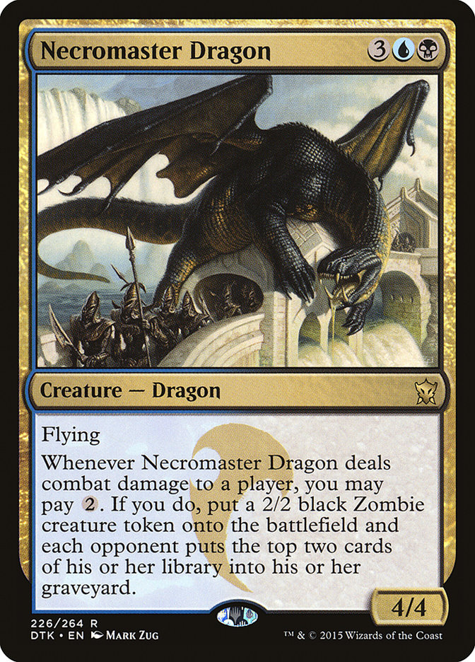 Necromaster Dragon [Dragons of Tarkir] | Pandora's Boox