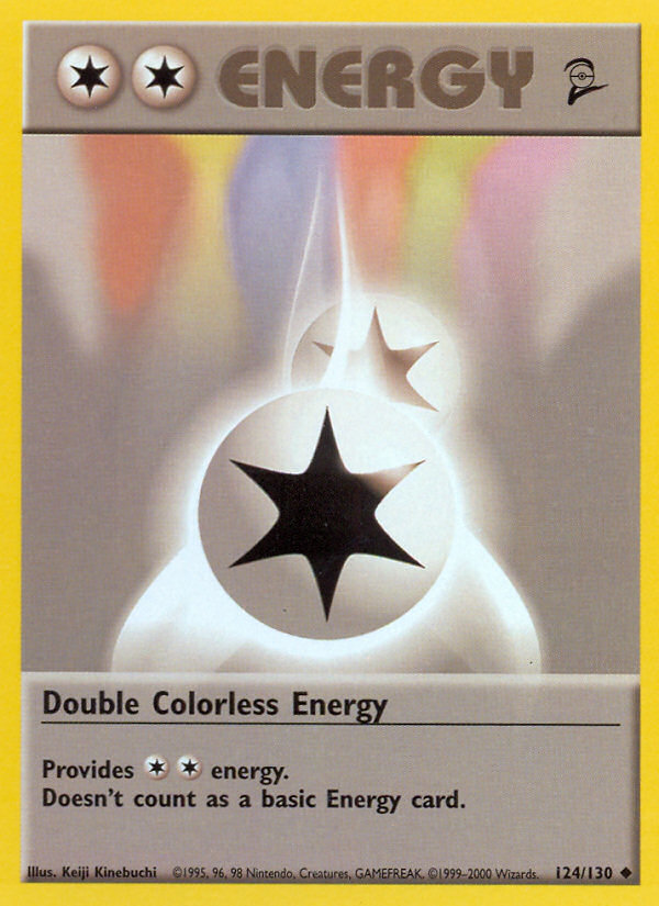 Double Colorless Energy (124/130) [Base Set 2] | Pandora's Boox