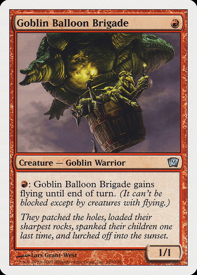 Goblin Balloon Brigade [Ninth Edition] | Pandora's Boox