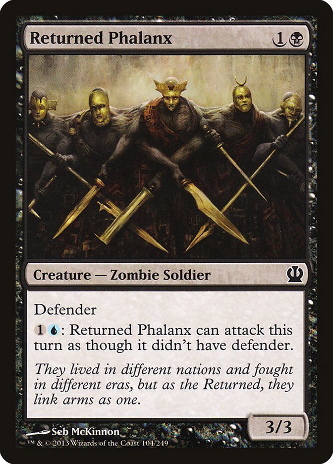 Returned Phalanx [Theros] | Pandora's Boox