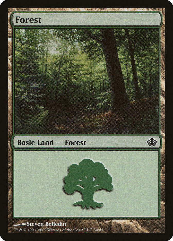 Forest (30) [Duel Decks: Garruk vs. Liliana] | Pandora's Boox
