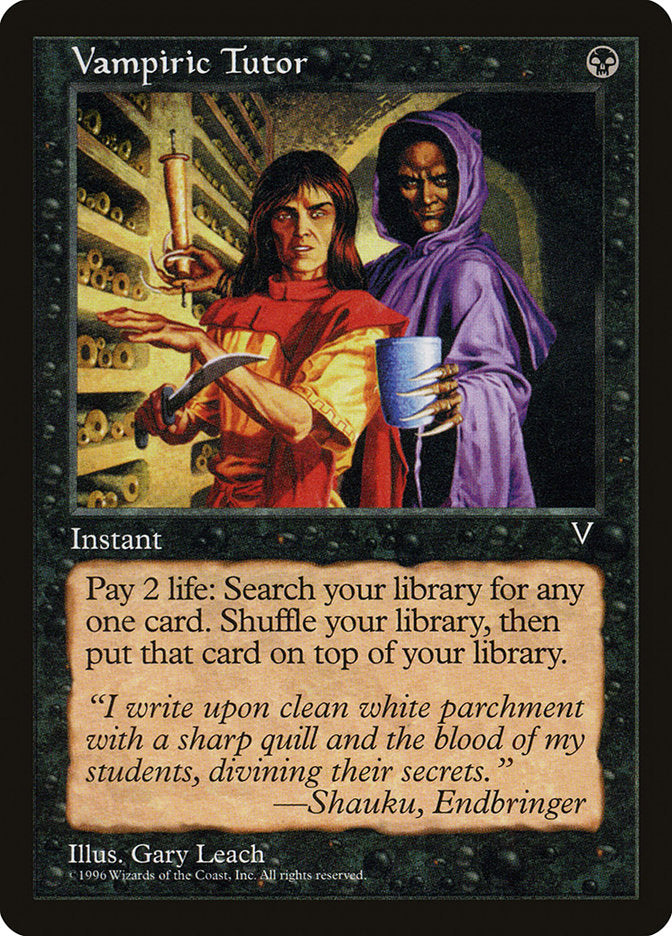 Vampiric Tutor [Visions] | Pandora's Boox