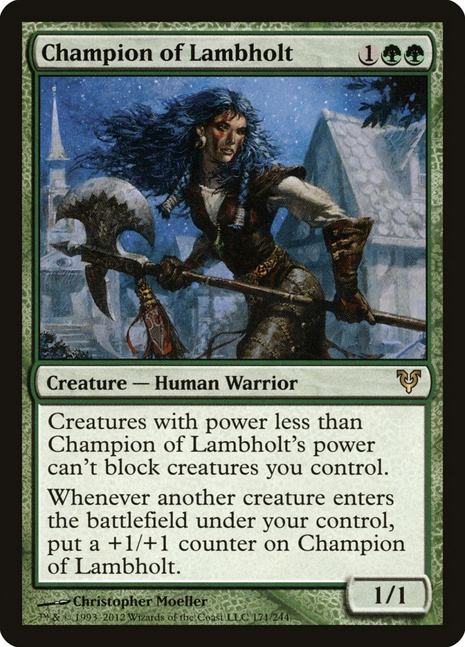 Champion of Lambholt [Avacyn Restored] | Pandora's Boox