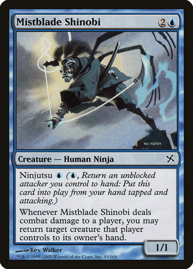 Mistblade Shinobi [Betrayers of Kamigawa] | Pandora's Boox