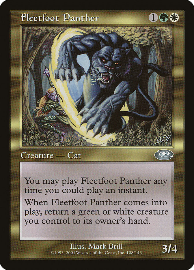 Fleetfoot Panther [Planeshift] | Pandora's Boox