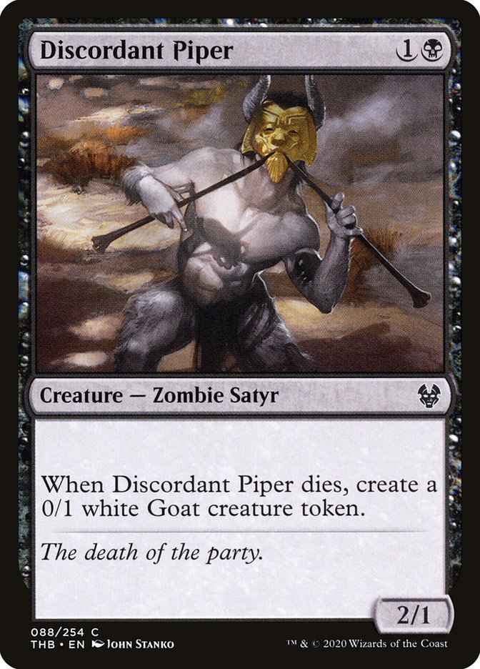 Discordant Piper [Theros Beyond Death] | Pandora's Boox