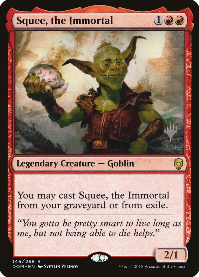 Squee, the Immortal (Promo Pack) [Dominaria Promos] | Pandora's Boox