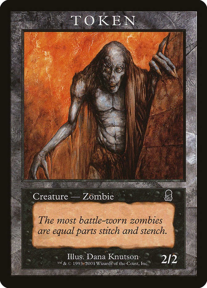 Zombie Token [Magic Player Rewards 2002] | Pandora's Boox
