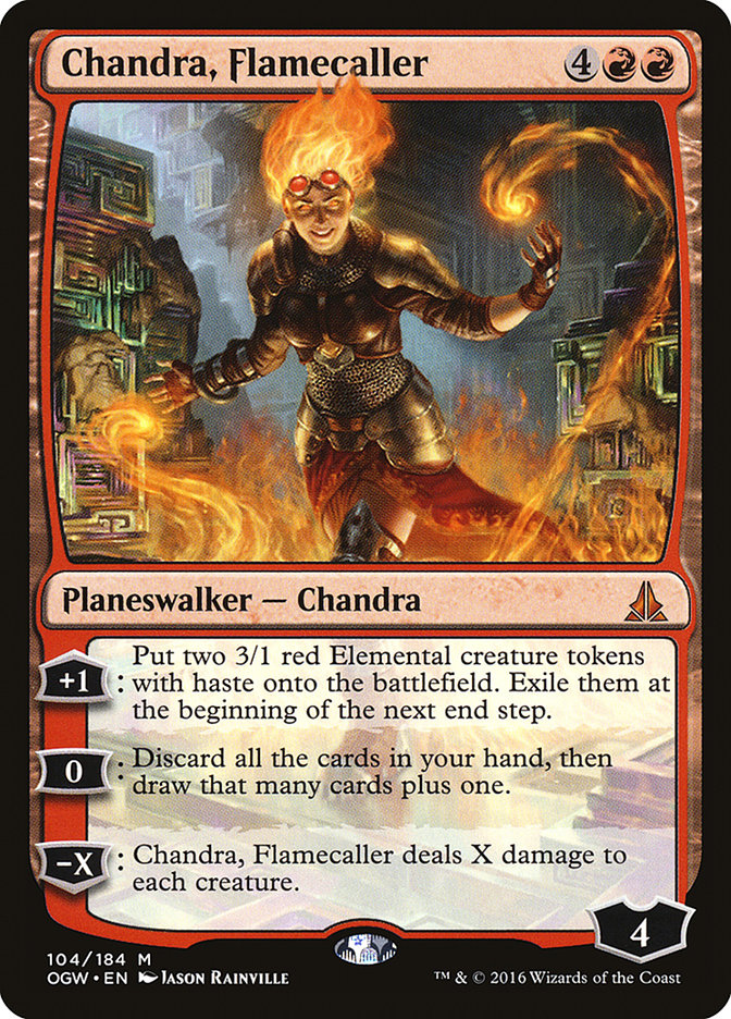 Chandra, Flamecaller [Oath of the Gatewatch] | Pandora's Boox