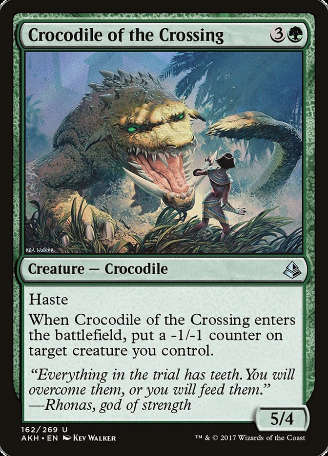 Crocodile of the Crossing [Amonkhet] | Pandora's Boox