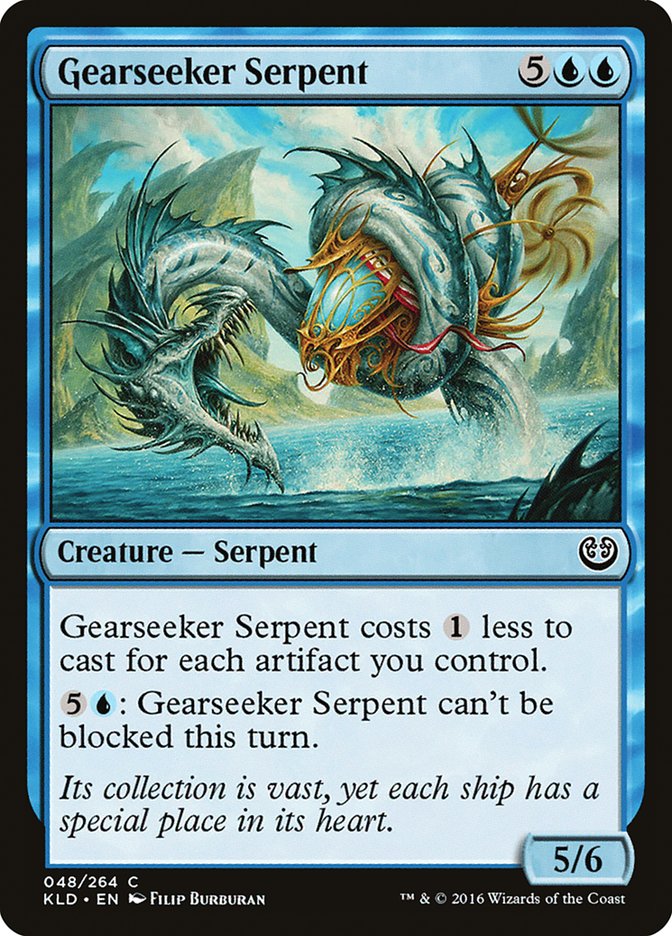 Gearseeker Serpent [Kaladesh] | Pandora's Boox