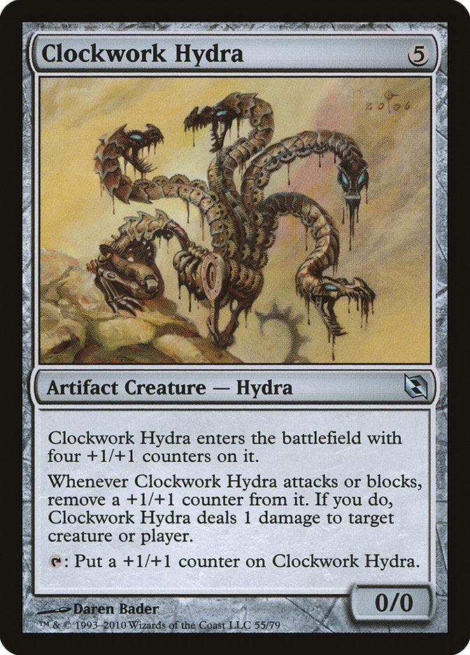 Clockwork Hydra [Duel Decks: Elspeth vs. Tezzeret] | Pandora's Boox