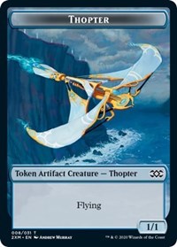 Thopter (008) // Wurm (030) Double-Sided Token [Double Masters Tokens] | Pandora's Boox