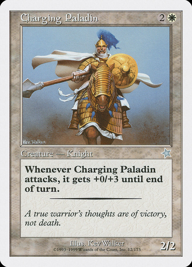 Charging Paladin [Starter 1999] | Pandora's Boox