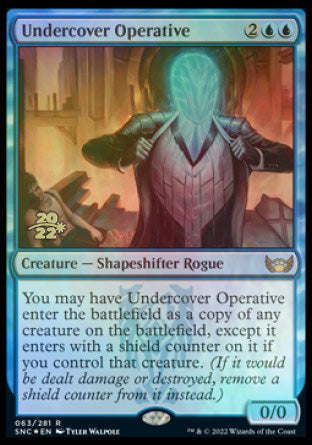 Undercover Operative [Streets of New Capenna Prerelease Promos] | Pandora's Boox
