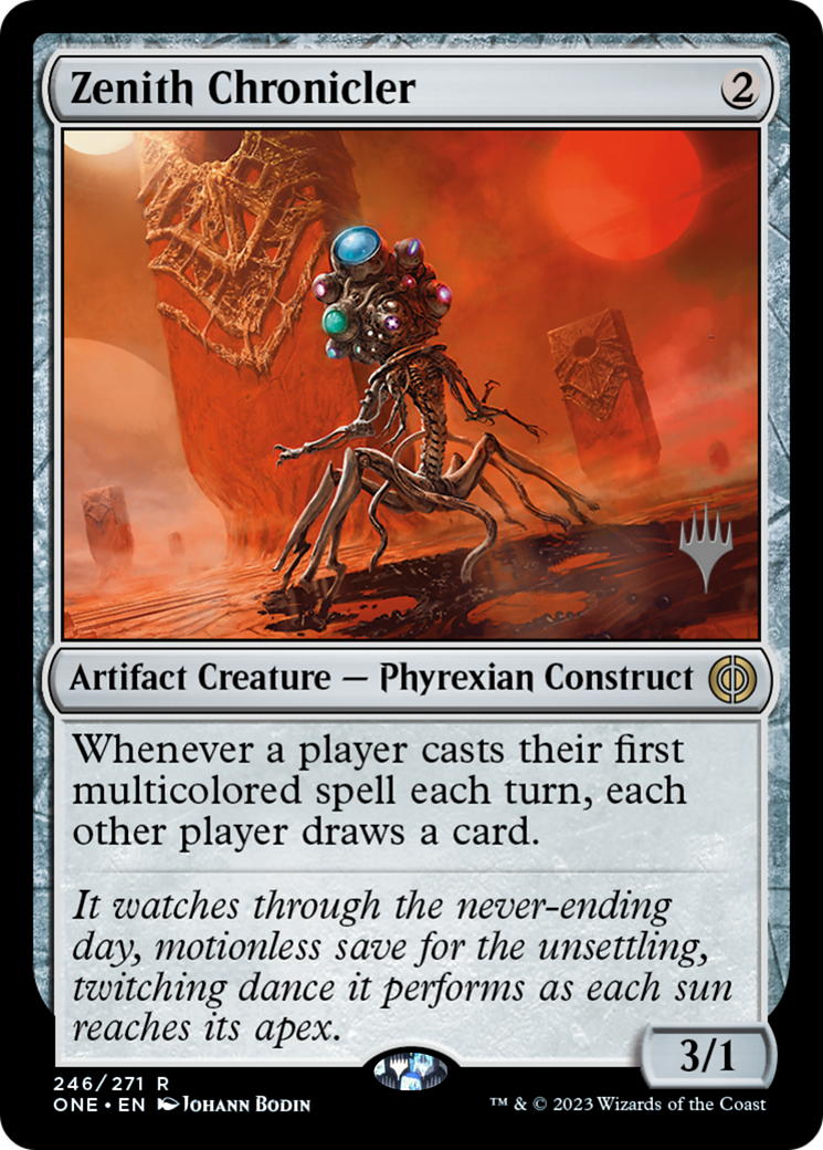 Zenith Chronicler (Promo Pack) [Phyrexia: All Will Be One Promos] | Pandora's Boox
