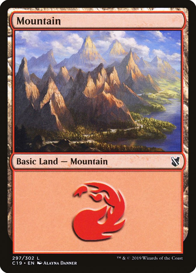 Mountain (297) [Commander 2019] | Pandora's Boox