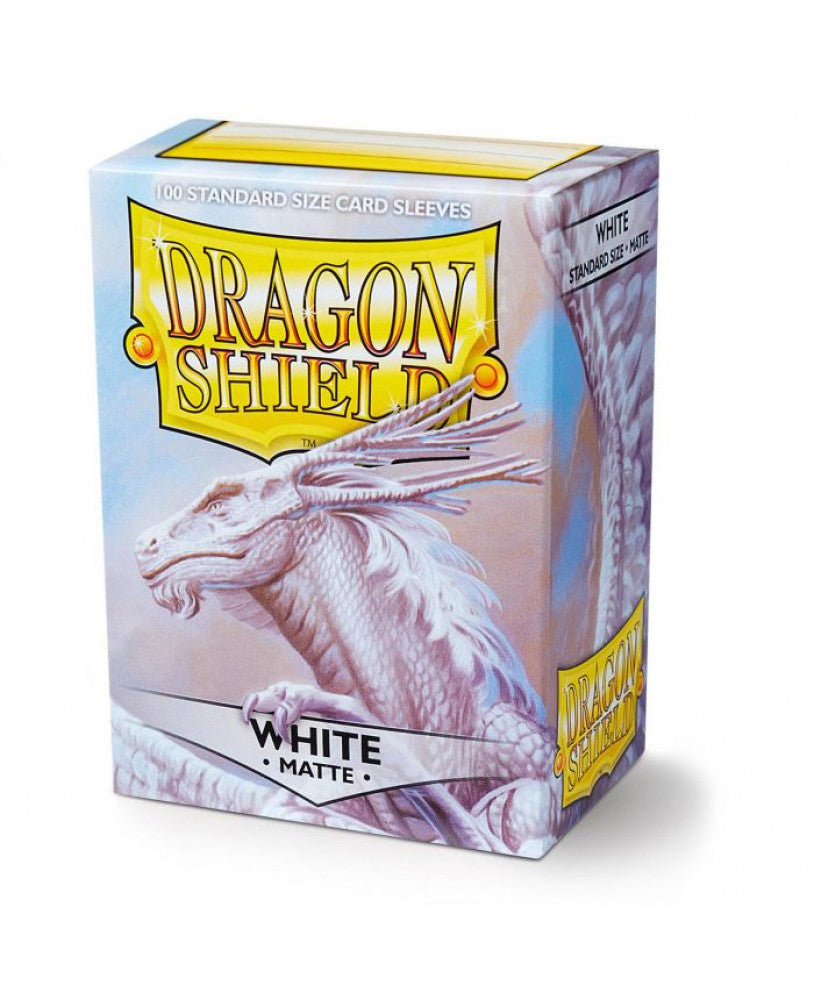 Dragon Shield Matte (100 pk) White | Pandora's Boox