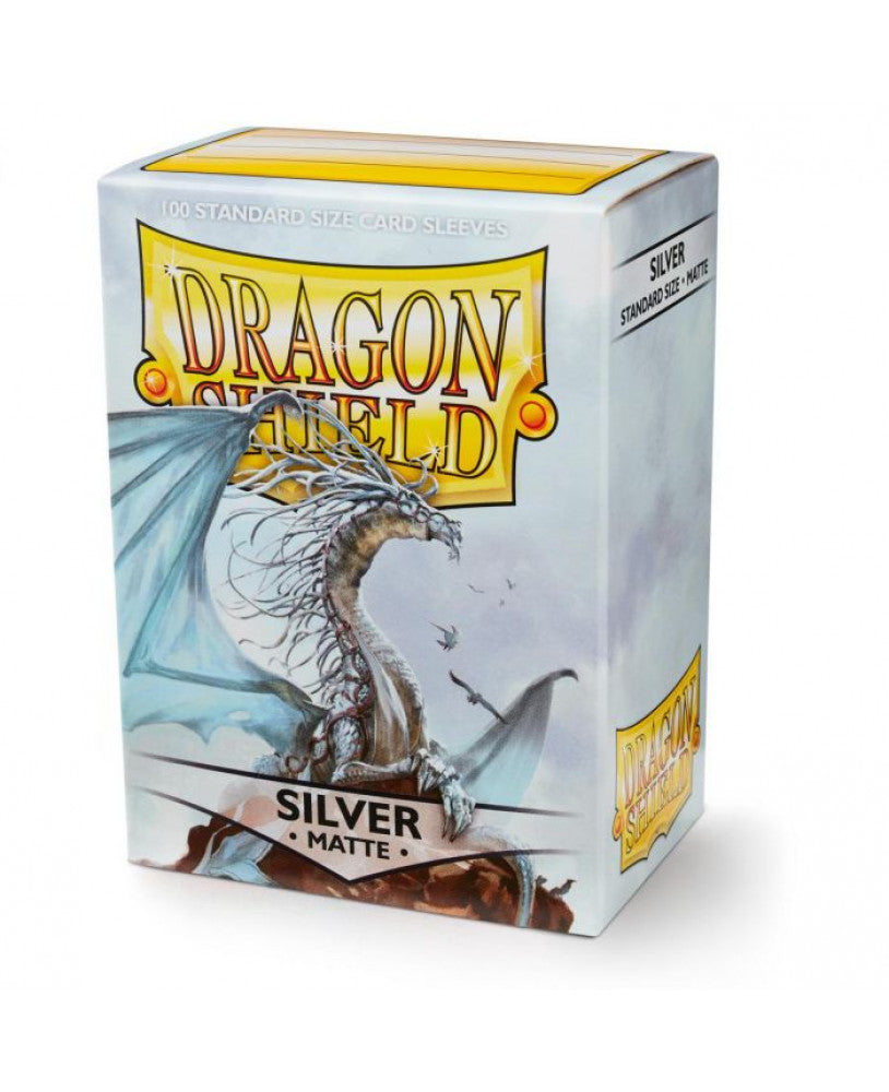 Dragon Shield Matte (100 pk) Silver  | Pandora's Boox