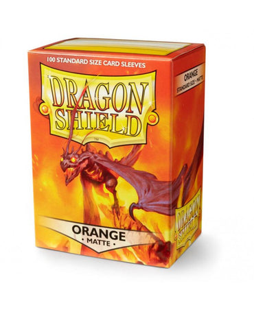 Dragon Shield Matte (100 pk) Orange