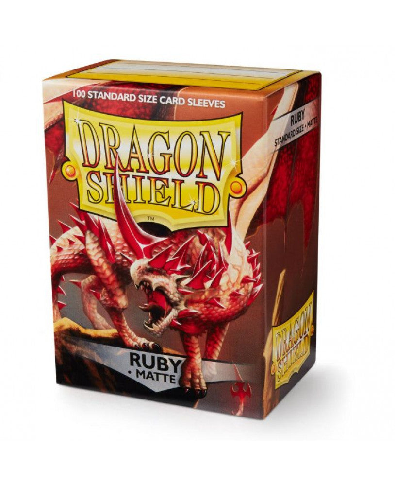 Dragon Shield Matte (100 pk) Ruby  | Pandora's Boox