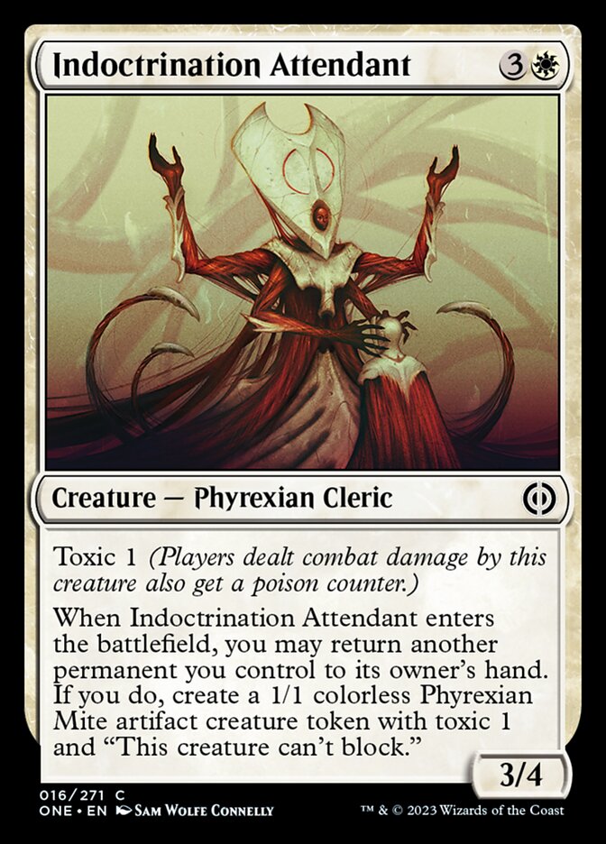 Indoctrination Attendant [Phyrexia: All Will Be One] | Pandora's Boox