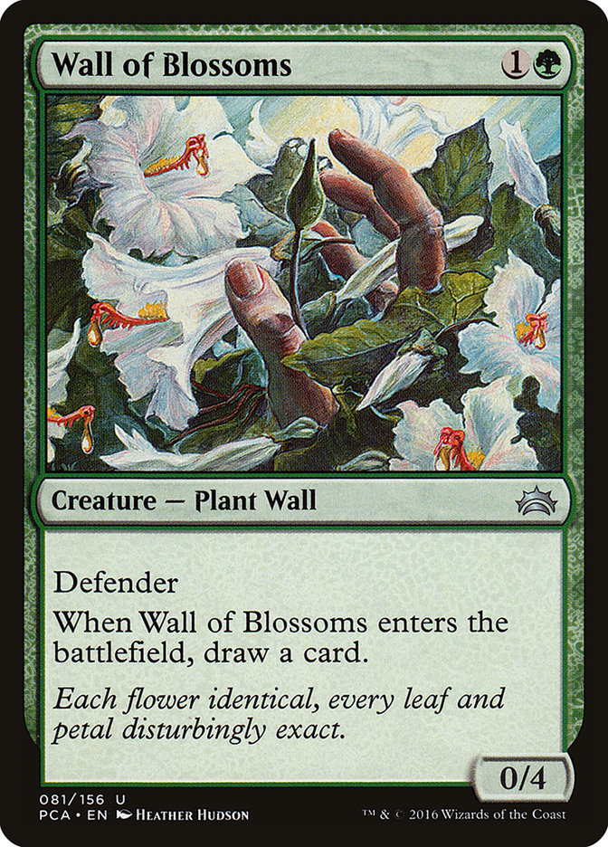 Wall of Blossoms [Planechase Anthology] | Pandora's Boox