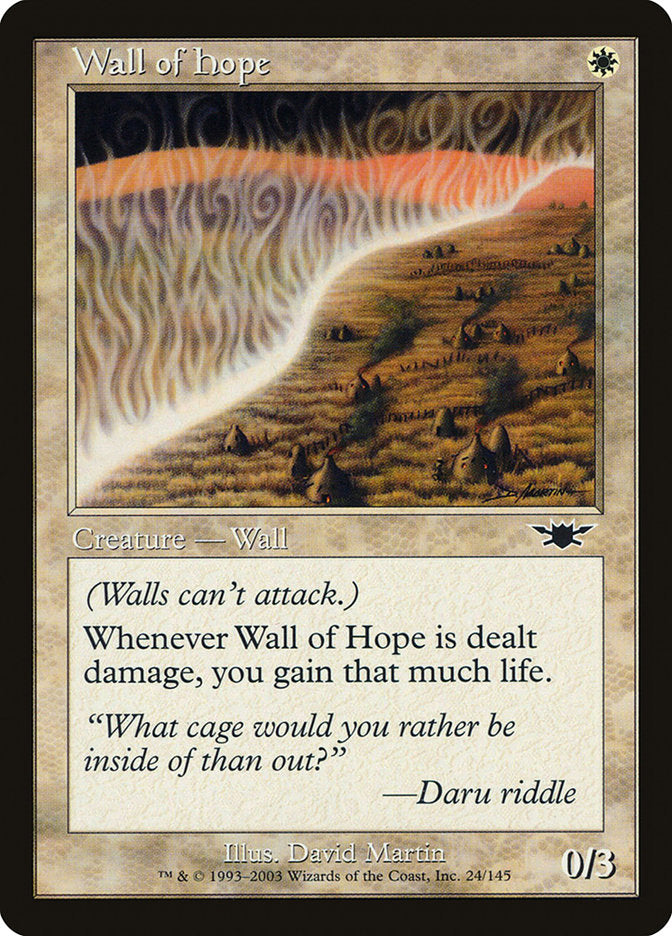 Wall of Hope [Legions] | Pandora's Boox