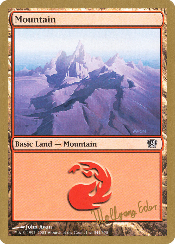 Mountain (Wolfgang Eder) [World Championship Decks 2003] | Pandora's Boox