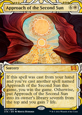 Approach of the Second Sun (Foil Etched) [Strixhaven: School of Mages Mystical Archive] | Pandora's Boox