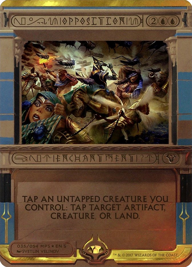 Opposition (Invocation) [Amonkhet Invocations] | Pandora's Boox