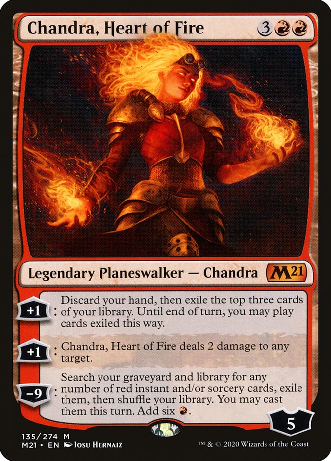 Chandra, Heart of Fire [Core Set 2021] | Pandora's Boox