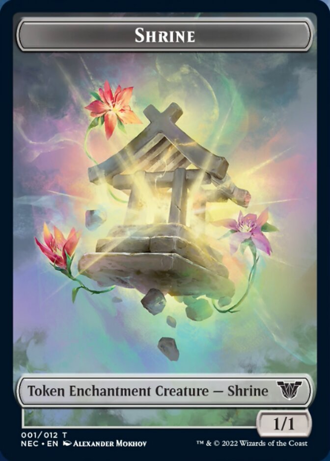 Shrine Token [Kamigawa: Neon Dynasty Commander Tokens] | Pandora's Boox
