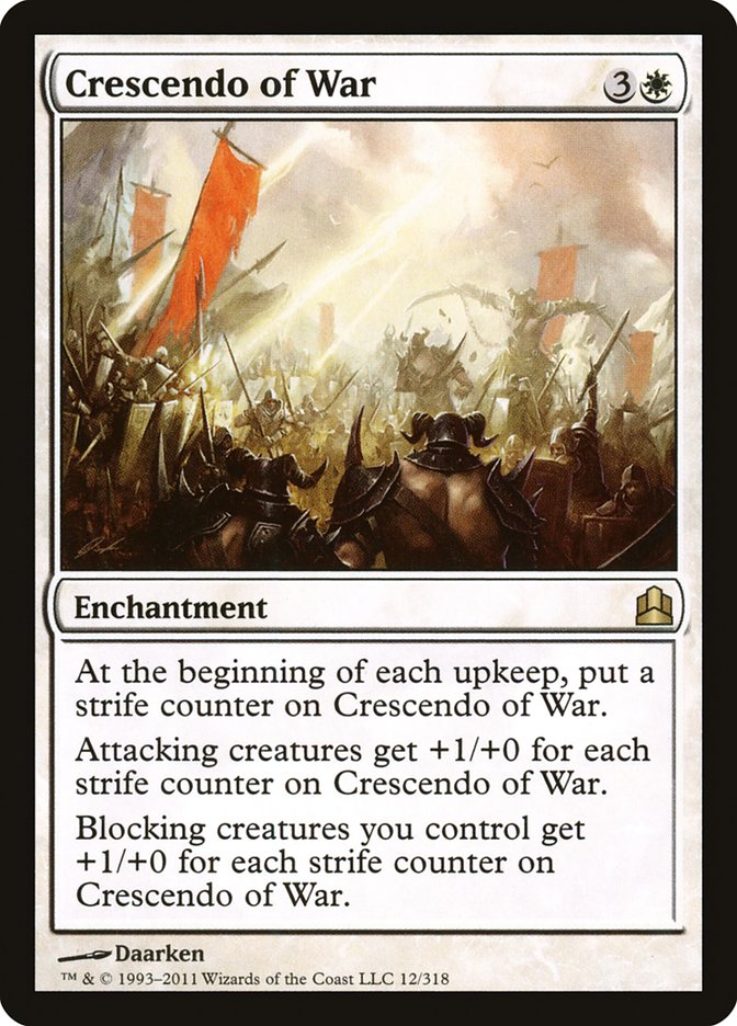 Crescendo of War [Commander 2011] | Pandora's Boox