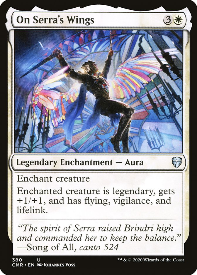 On Serra's Wings [Commander Legends] | Pandora's Boox