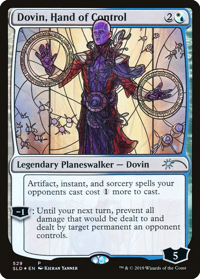 Dovin, Hand of Control (Stained Glass) [Secret Lair Drop Promos] | Pandora's Boox