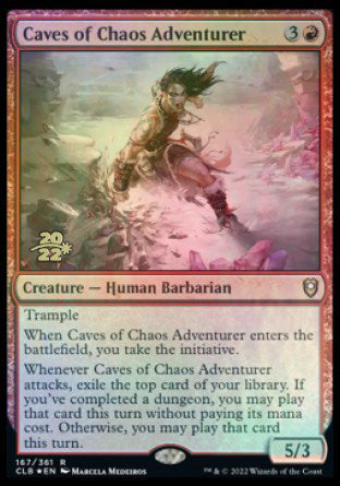 Caves of Chaos Adventurer [Commander Legends: Battle for Baldur's Gate Prerelease Promos] | Pandora's Boox