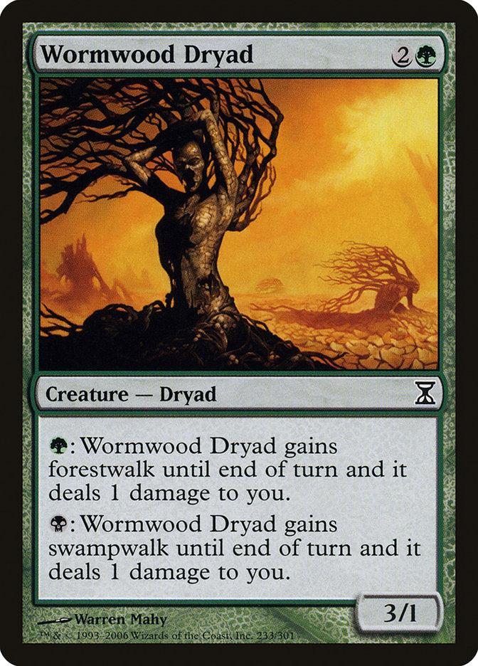 Wormwood Dryad [Time Spiral] | Pandora's Boox