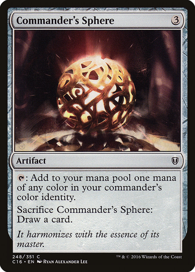 Commander's Sphere [Commander 2016] | Pandora's Boox