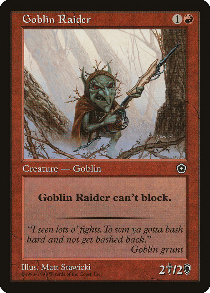 Goblin Raider [Portal Second Age] | Pandora's Boox
