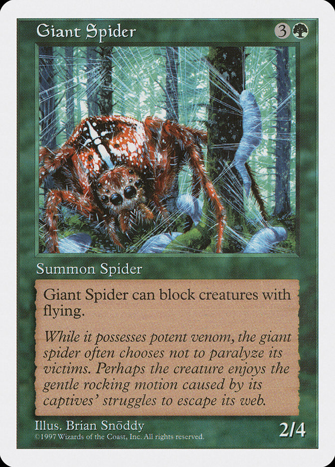 Giant Spider [Fifth Edition] | Pandora's Boox