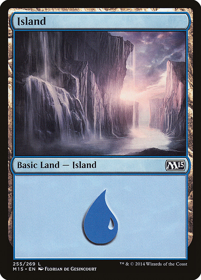 Island (255) [Magic 2015] | Pandora's Boox