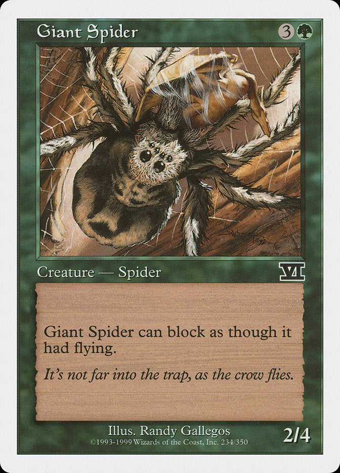 Giant Spider [Classic Sixth Edition] | Pandora's Boox